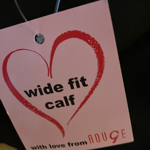 NWT wide calf suede boots - Picture 4 of 8